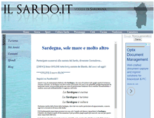 Tablet Screenshot of ilsardo.it